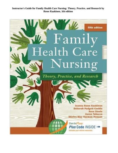 INSTRUCTORS-GUIDE-FOR-FAMILY-HEALTH-CARE-NURSING-THEORY-PRACTICE-AND-RESEARCH-BY-ROWE-KAAKINEN-5TH-EDITION